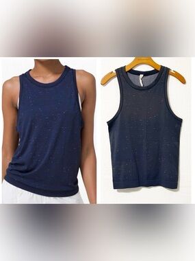 lululemon athletica Swiftly Relaxed
Cosmic Shift Hyper Blue Speckle Muscle Tank